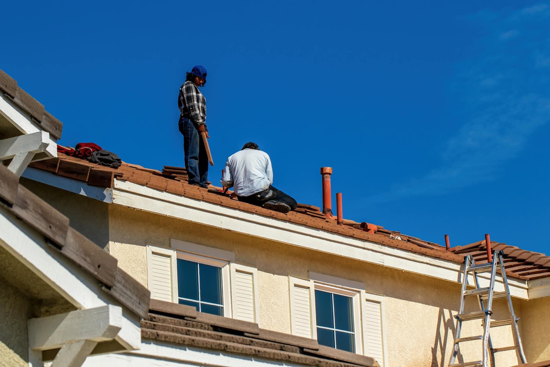 RO Unlimited roofing work